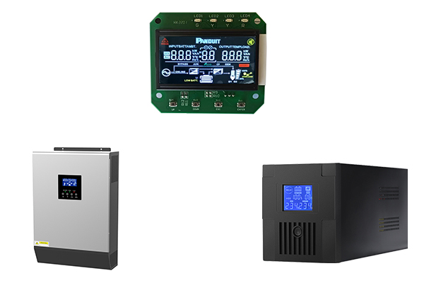 UPS ve Inverter Segment LCD ekran uygulama alanları