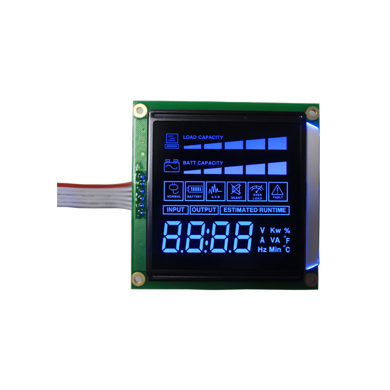 7 Segment LCD Ekran HTN negatif LCD ekranı