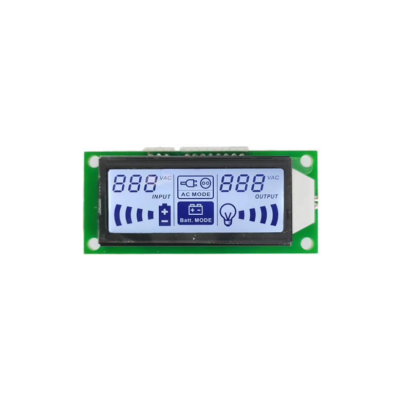 Özel 7 Segment LCD Ekran TN Pozitif Ekran