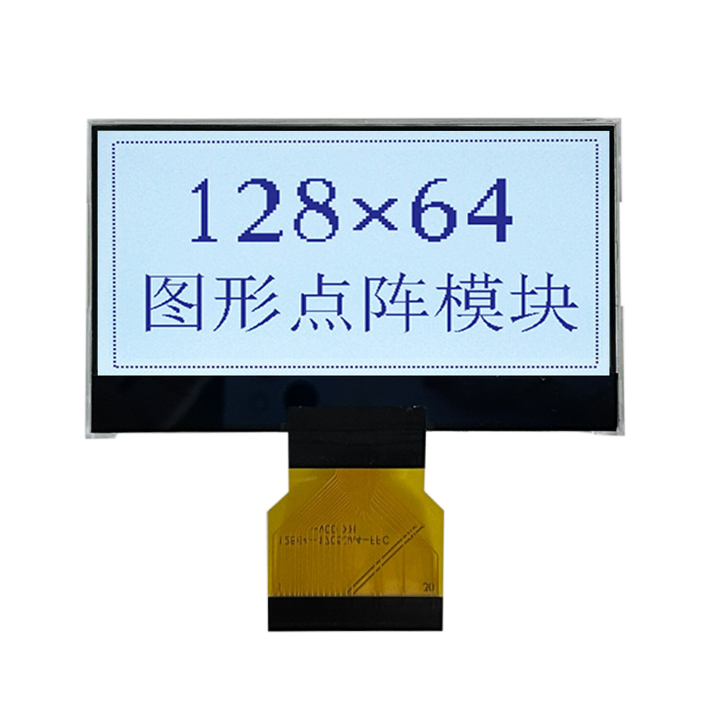 Grafik LCD Ekran 128x64 FSTN Pozitif Beyaz Arka Işık LCD Ekran