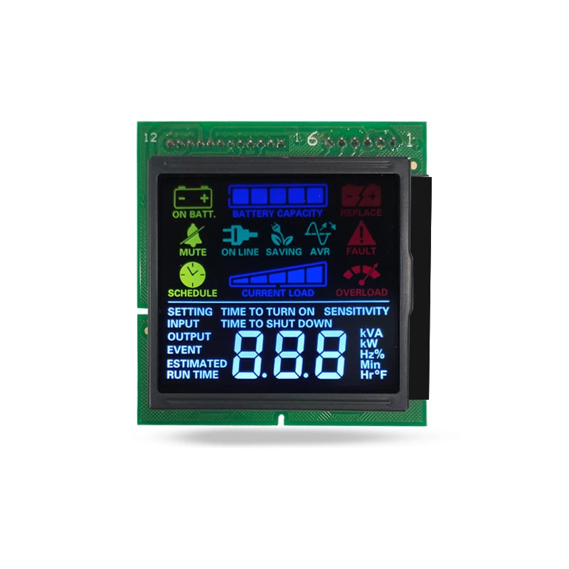 Segment LCD Ekran VA negatif LCD modu