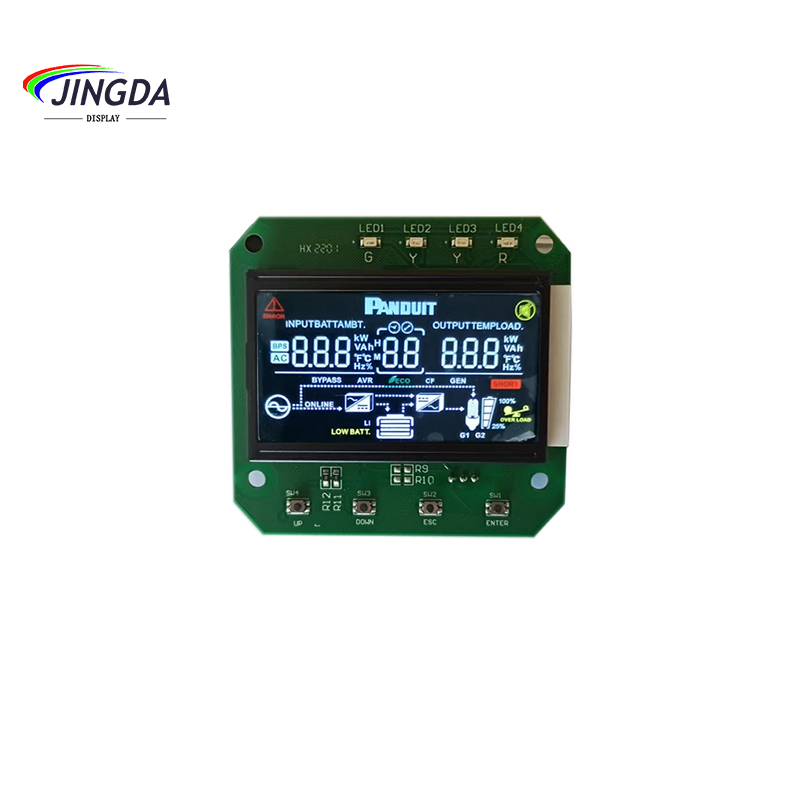 Pozitif 7 Segment LCD Ekran LCM Modülü